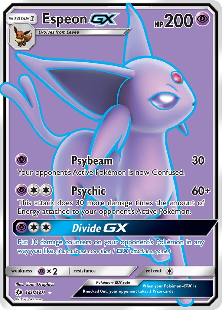 Espeon GX Full Art [SM01 - 140/149]