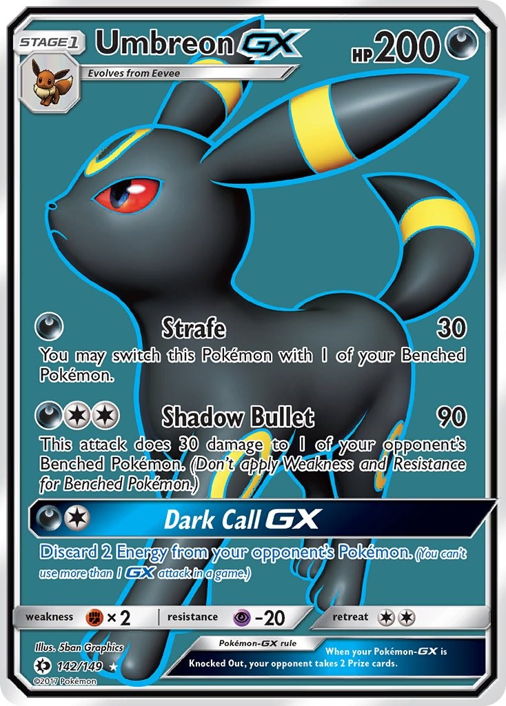 Umbreon GX Full Art [SM01 - 142/149]