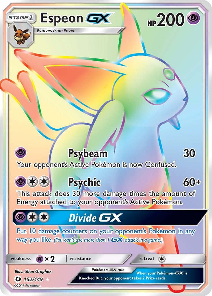 Espeon GX Secret [SM01 - 152/149]