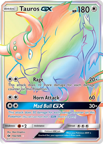 Tauros GX (Secret) [SM01 - 156/149]