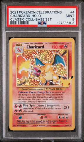 PSA 9 - Charizard Classic Collection Holo #4