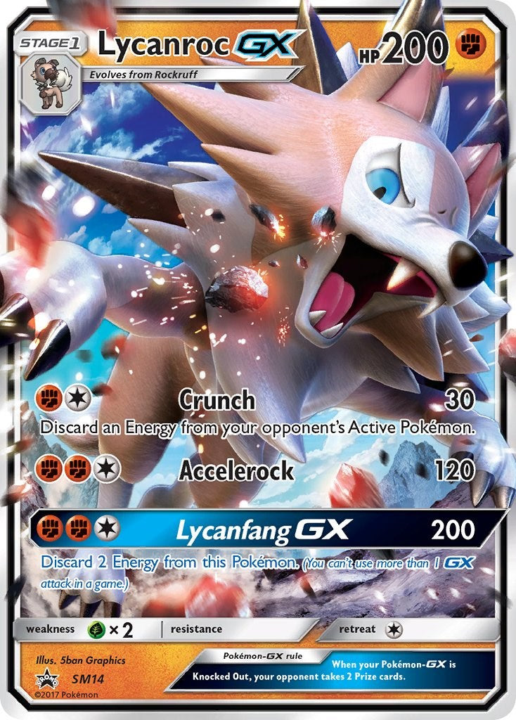 Lycanroc GX - SM14 [SMP - 014]