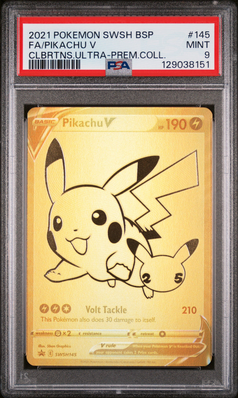 PSA 9 - Pikachu Pomo