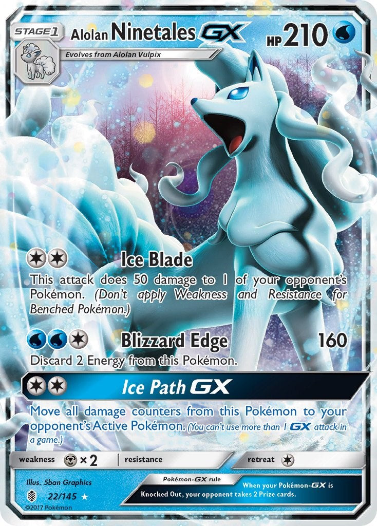 Alolan Ninetales GX [SM02 - 22/145]