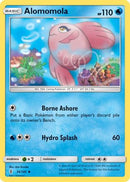 Alomomola 036  - Reverse Holofoil SM  Guardians Rising - Uncommon