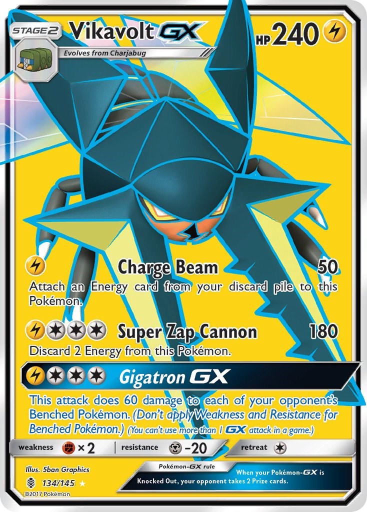 Vikavolt GX Full Art [SM02 - 134/145]