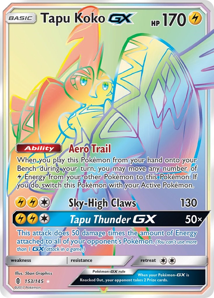 Tapu Koko GX Secret [SM02 - 153/145]