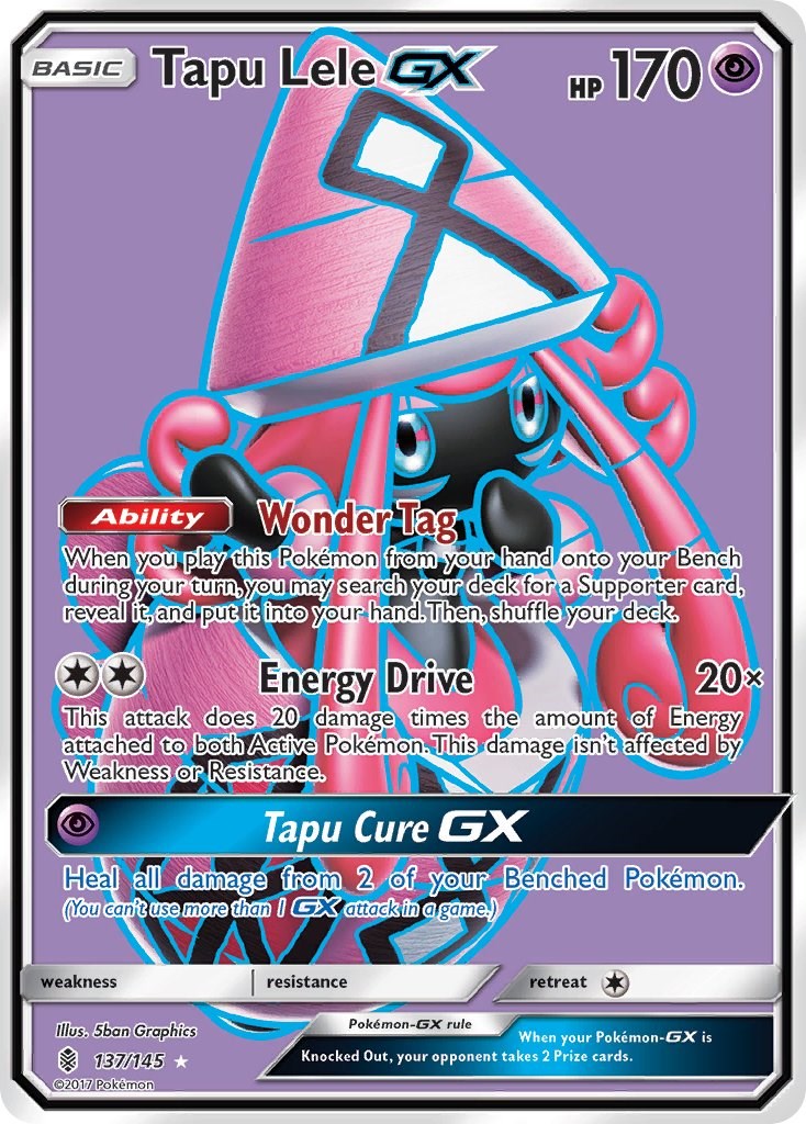 Tapu Lele GX Full Art [SM02 - 137/145]