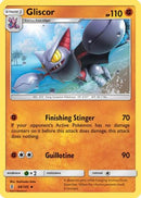Gliscor 068  - Reverse Holofoil SM  Guardians Rising - Uncommon