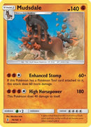 Mudsdale 076/145  - Holofoil SM  Guardians Rising - Holo Rare