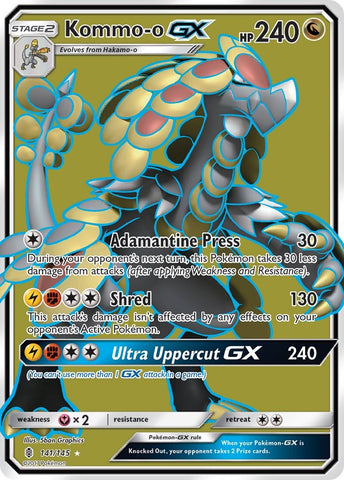 Kommo-o GX (Full Art) [SM02 - 141/145]