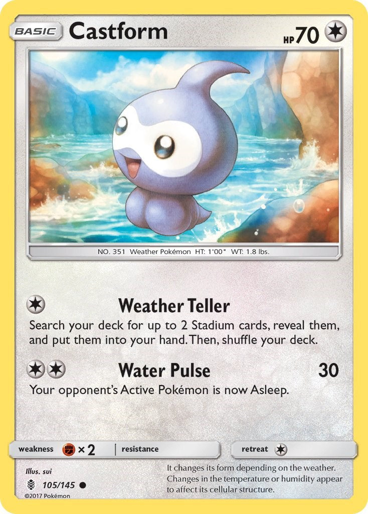 Castform [SM02 - 105/145]