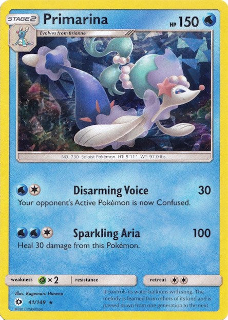 Primarina Cracked Ice Holo [PR - 041/149]