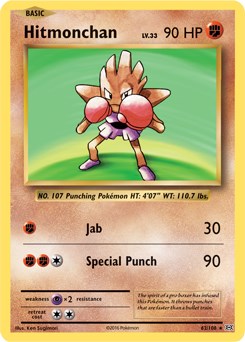 Hitmonchan - 62/108 (XY Evolutions)