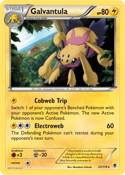 Galvantula - 27/119 (XY Phantom Forces) [PR - 027/119]