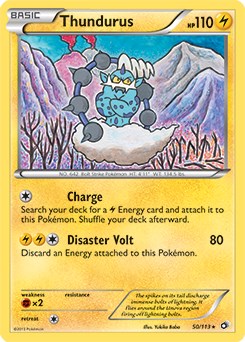 Thundurus BW Legendary Treasures [PR - 050/113]