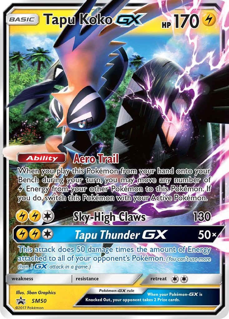 Tapu Koko GX - SM50 [SMP - SM50]