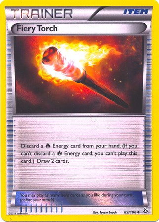 Fiery Torch - 89/106 (Sheen Holo) [MCAP - 089/106]