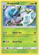 Araquanid 015  SM  Burning Shadows - Rare