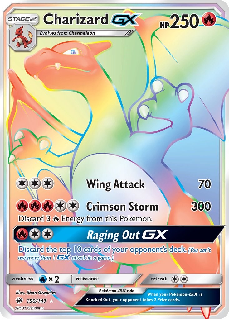 Charizard GX (Secret) [SM03 - 150/147]