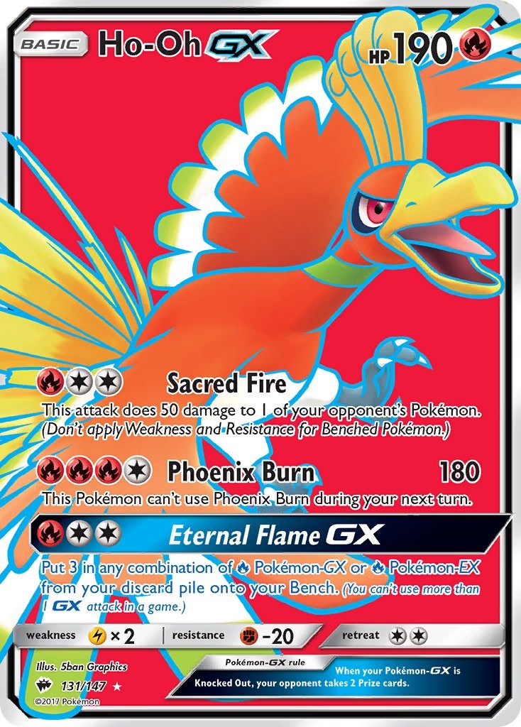 Ho-Oh GX (Full Art) [SM03 - 131/147]