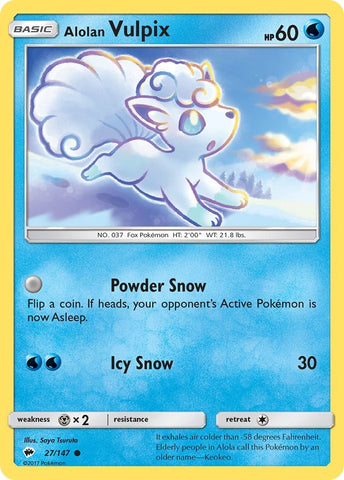Alolan Vulpix [SM03 - 27/147]
