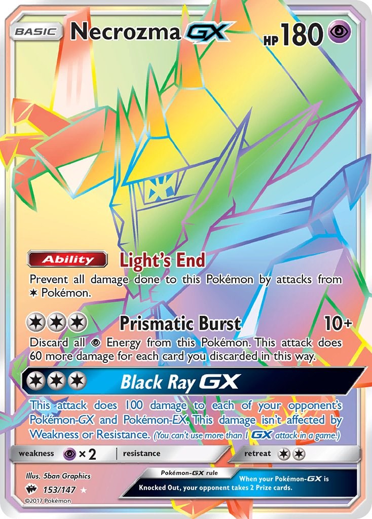 Necrozma GX (Secret) [SM03 - 153/147]