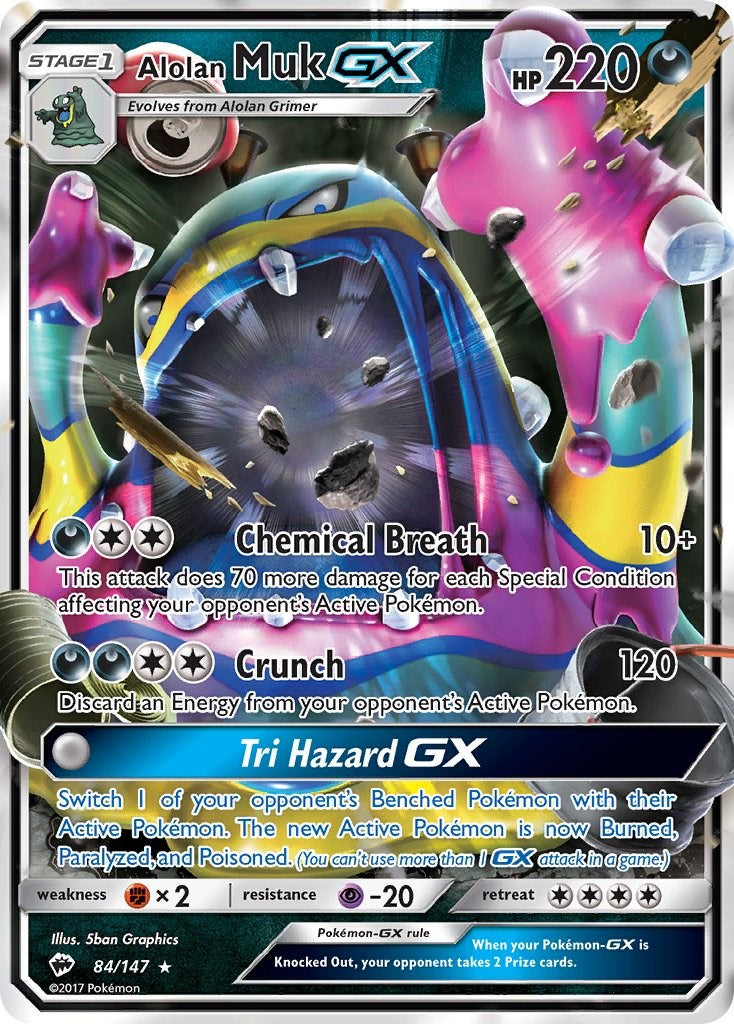 Alolan Muk GX [SM03 - 84/147]