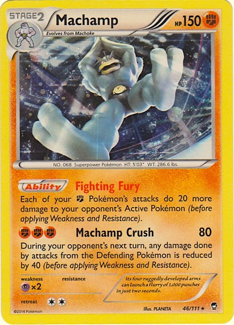 Machamp - 46/111 (Cosmos Holo) [BLE - 046/111]