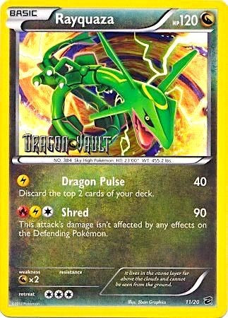 Rayquaza - 11/20 (Dragon Vault) [BLE - 011/020]