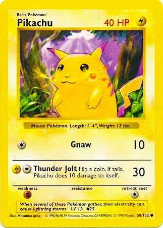 Pikachu (Red Cheeks) [BSS - 058/102]