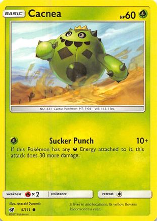 Cacnea 005/111 SM  Crimson Invasion - Common