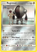 Registeel 068/111  - Reverse Holofoil SM  Crimson Invasion - Rare