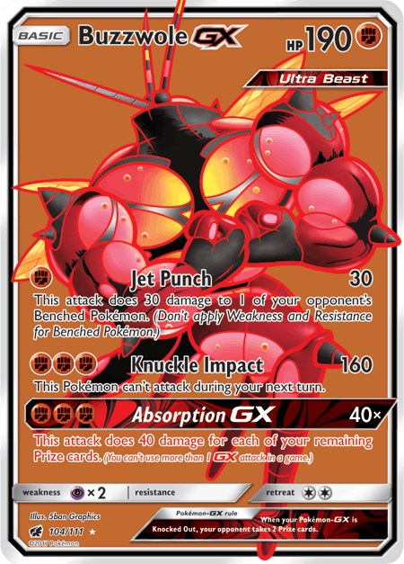 Buzzwole GX (Full Art) [SM04 - 104]