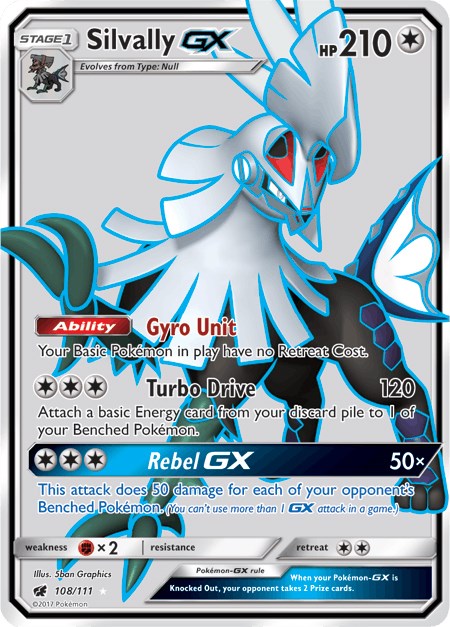 Silvally GX Full Art [SM04 - 108/111]