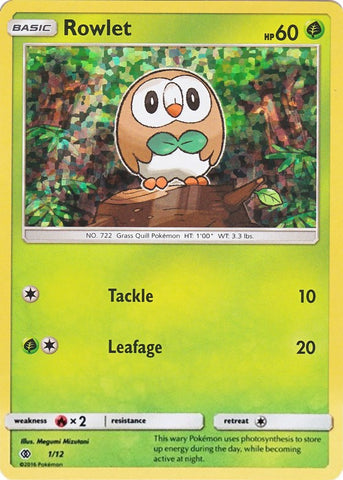 Rowlet - 1/12 [MCD17 - 001/012]
