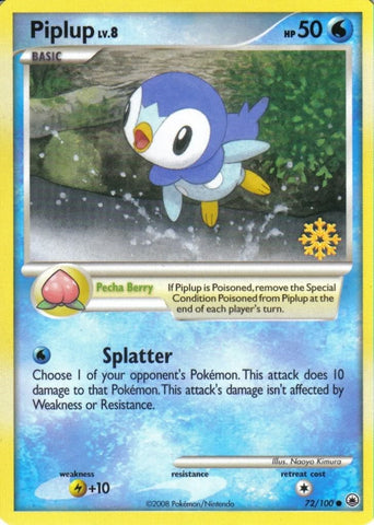 Piplup - 72/100 [CCP - 072/100]