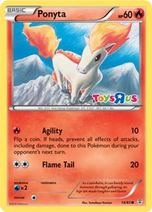 Ponyta 014/83  - Holofoil Miscellaneous Cards & Products - Promo