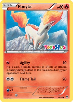 Ponyta - 14/83 (Toys R Us Promo) [MCAP - 014/083]