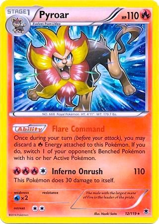 Pyroar Cosmos Holo [BLE - 012/119]