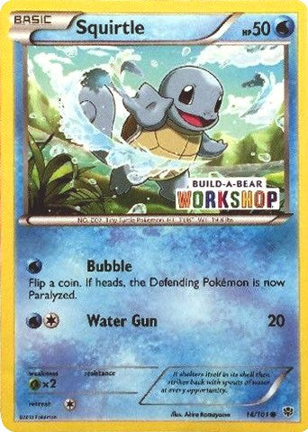 Squirtle - 14/101 (Build-A-Bear Workshop Exclusive) [014/101]