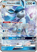 Glaceon GX 039  - Holofoil SM  Ultra Prism - Ultra Rare