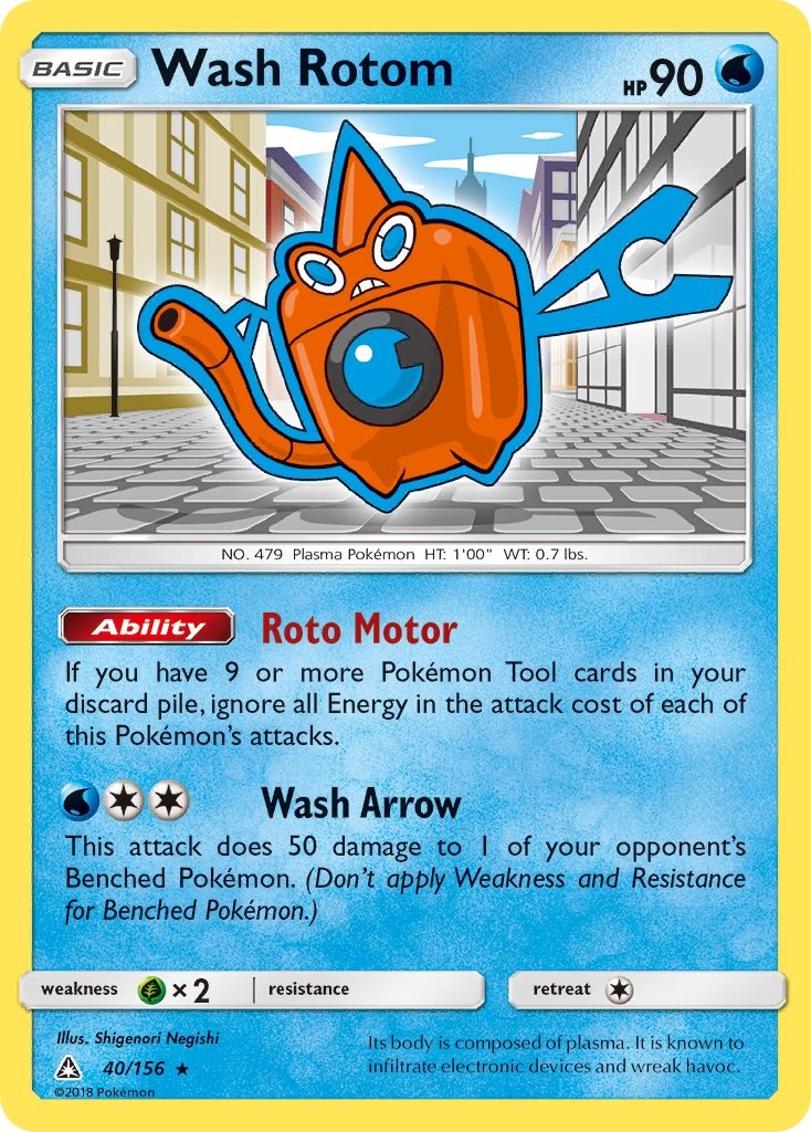 Wash Rotom [SM05 - 40/156]