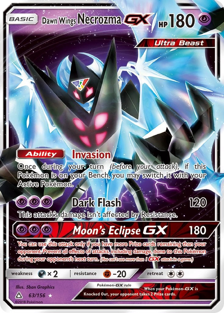 Dawn Wings Necrozma GX [SM05 - 63/156]