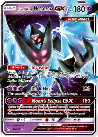 Dawn Wings Necrozma GX [SM05 - 63/156]