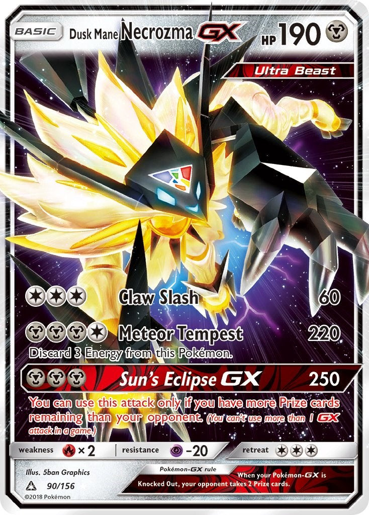 Dusk Mane Necrozma GX [SM05 - 90/156]