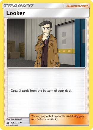 Looker 126/156  SM  Ultra Prism - Uncommon