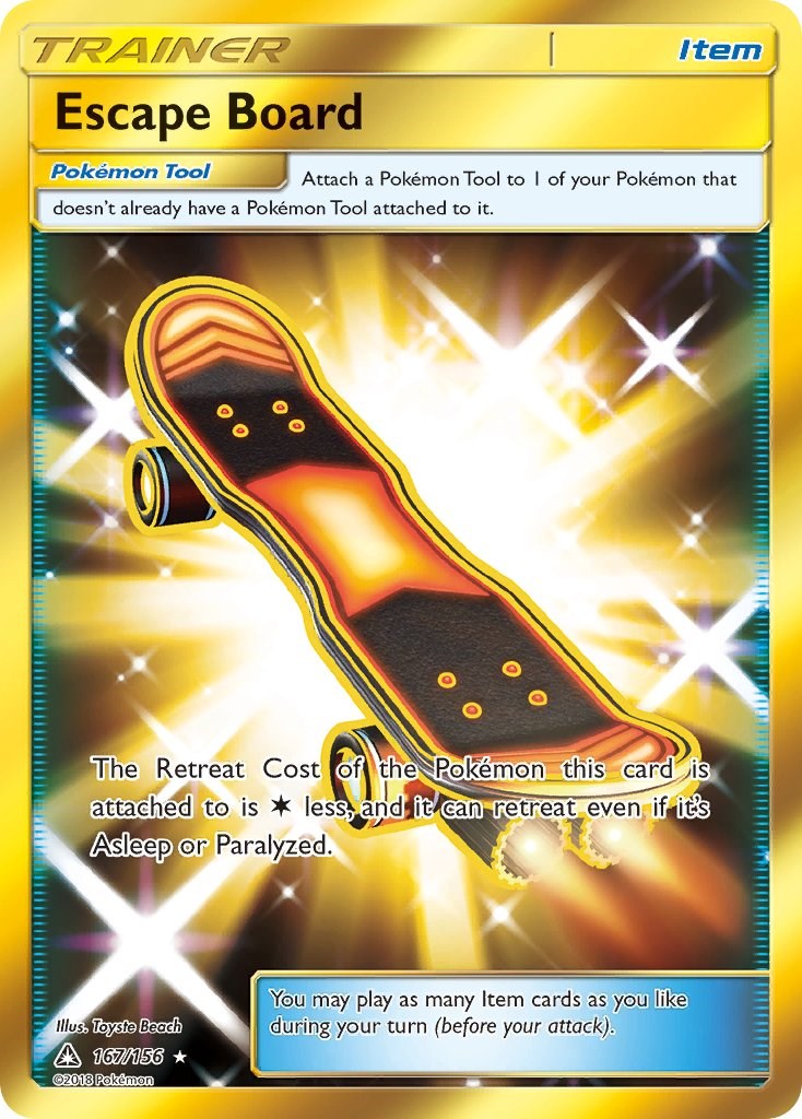 Escape Board Secret Rare [SM05 - 167/156]