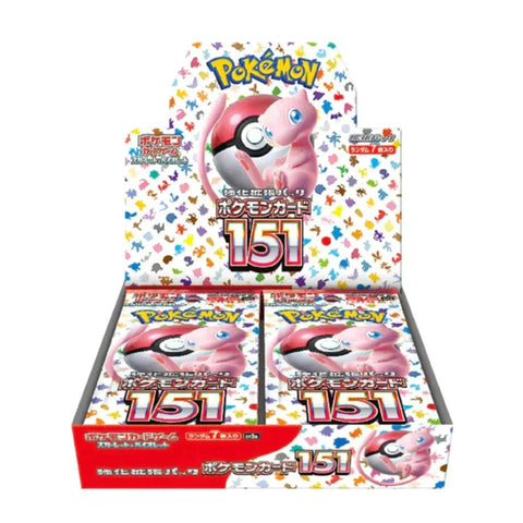Scarlet & Violet 151 Japanese Booster Box