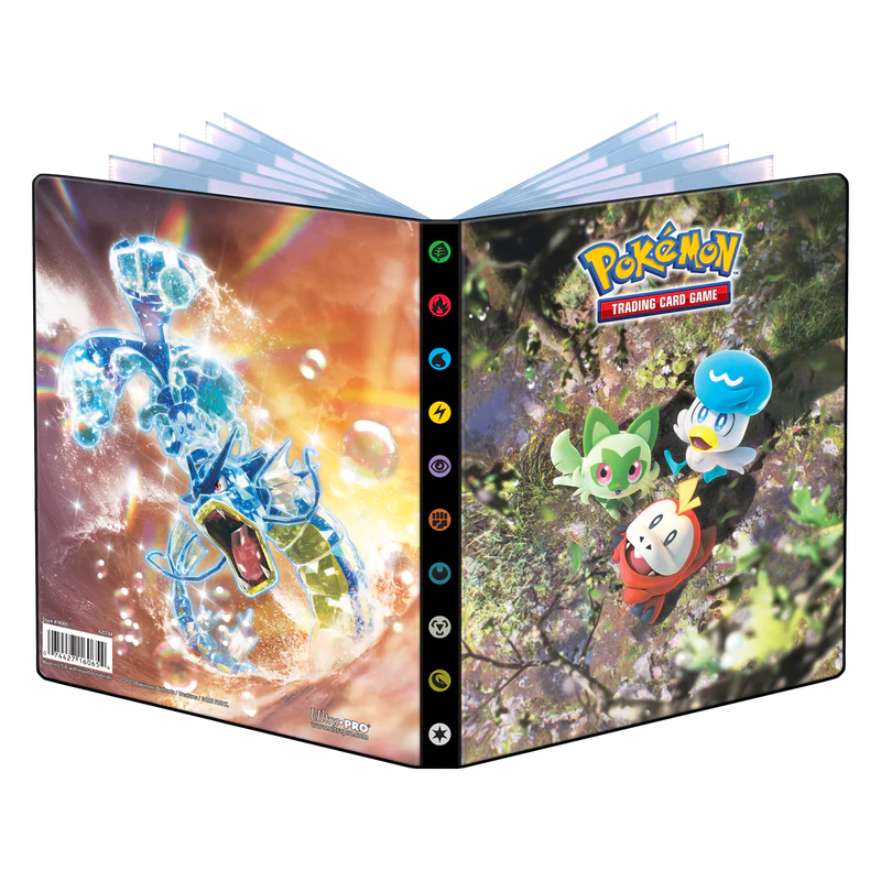 4- pocket ultra pro binder ( Paldea starters) for Pokémon Cards 